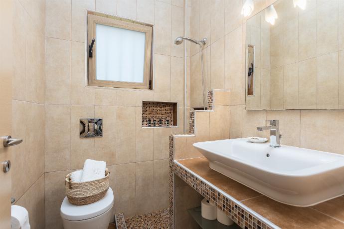 Family bathroom with shower . - Stefania Villa Ena . (Photo Gallery) }}