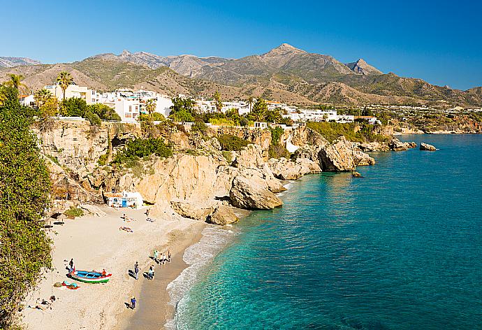 Local beach . - Villa Cortijo El Amigo . (Галерея фотографий) }}