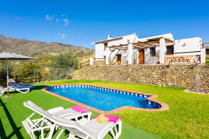 Beautiful villa with private pool, terrace, and garden with countryside views . - Villa Cortijo Mar . (Photo Gallery) }}