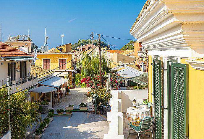 Balcony with village view . - Niki Studio Ena . (Photo Gallery) }}