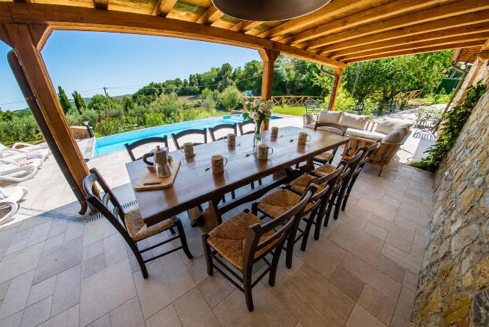 Terrace area . - Villa Il Melograno . (Photo Gallery) }}