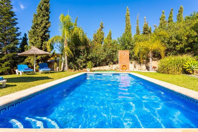 Private pool, terrace, and garden . - Villa Loli Imaroga One . (Photo Gallery) }}