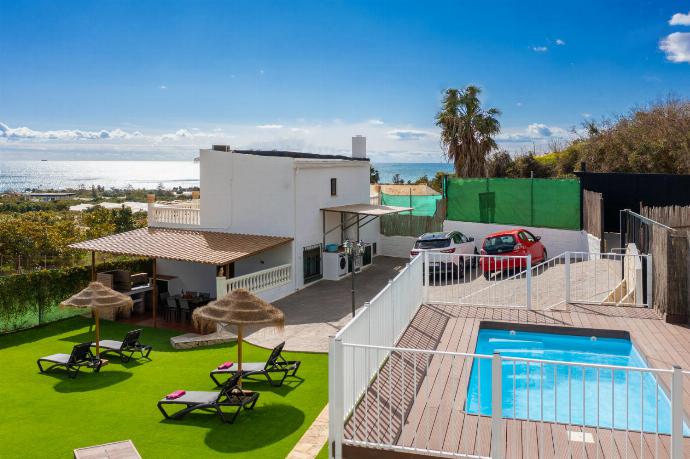 ,Beautiful villa with private pool and terrace with sea views . - Villa Cortijo Romero . (Photo Gallery) }}