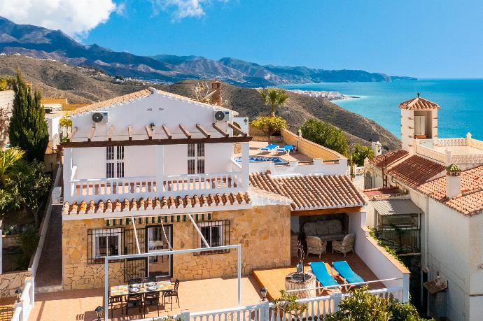 Beautiful villa with private pool and terrace with panoramic sea views . - Villa Casa Gebemir . (Photo Gallery) }}