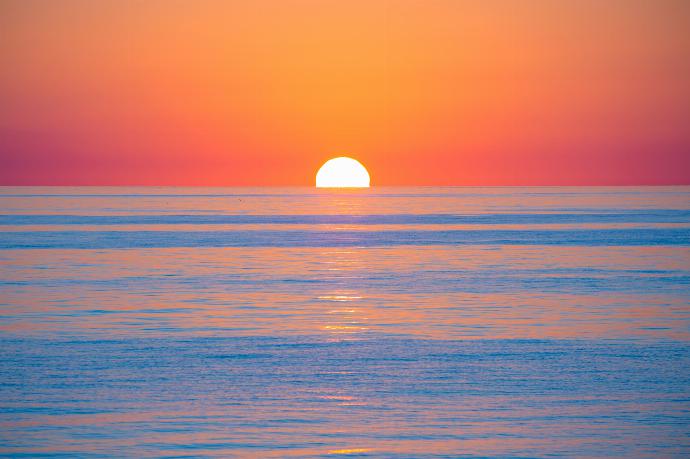 Costa del Sol sunset . - Villa Casa Gebemir . (Photo Gallery) }}