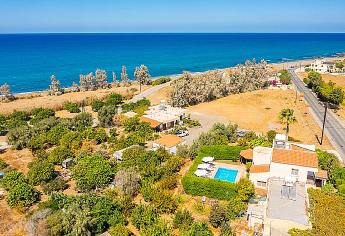 Aerial view of Villa Sotiroula . - Villa Sotiroula . (Galería de imágenes) }}