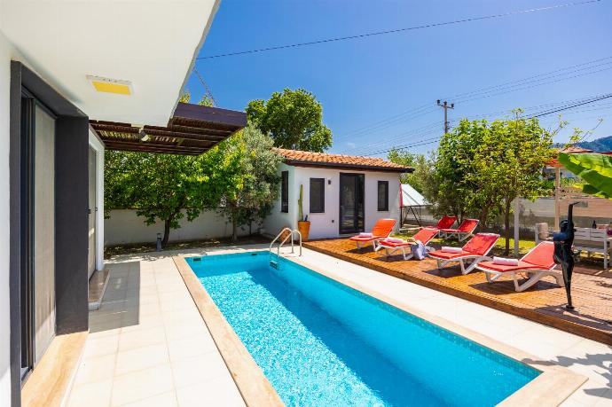 Private pool, terrace, and garden . - Villa Welt . (Photo Gallery) }}
