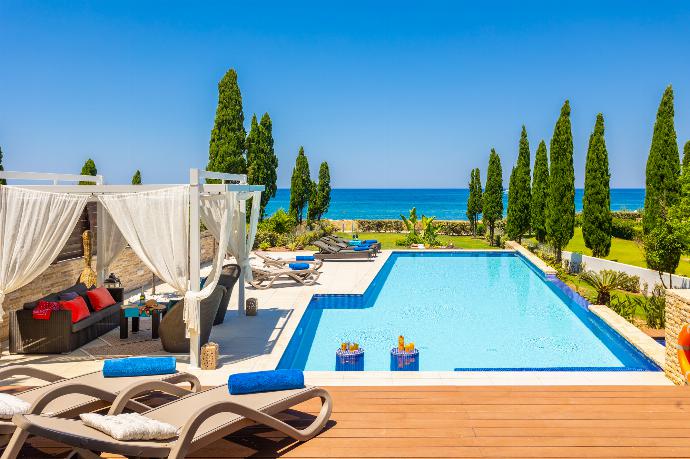 Private pools, terrace, and garden with panoramic sea views . - Annabel Beach Palace . (Fotogalerie) }}