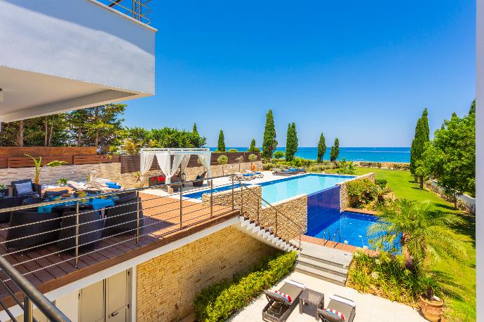 Private pools, terrace, and garden with panoramic sea views . - Annabel Beach Palace . (Fotogalerie) }}