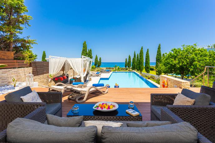 Terrace area with panoramic sea views . - Annabel Beach Palace . (Galería de imágenes) }}