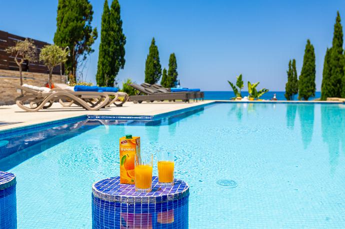 Private pools, terrace, and garden with panoramic sea views . - Annabel Beach Palace . (Fotogalerie) }}