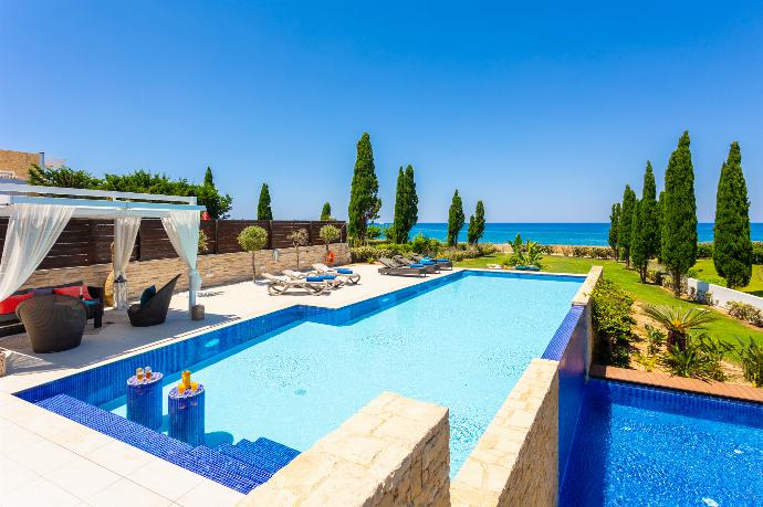 Private pools, terrace, and garden with panoramic sea views . - Annabel Beach Palace . (Fotogalerie) }}