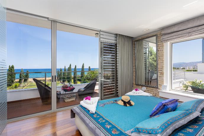 Double bedroom on second floor with en suite bathroom, A/C, sea views, and balcony access . - Annabel Beach Palace . (Photo Gallery) }}