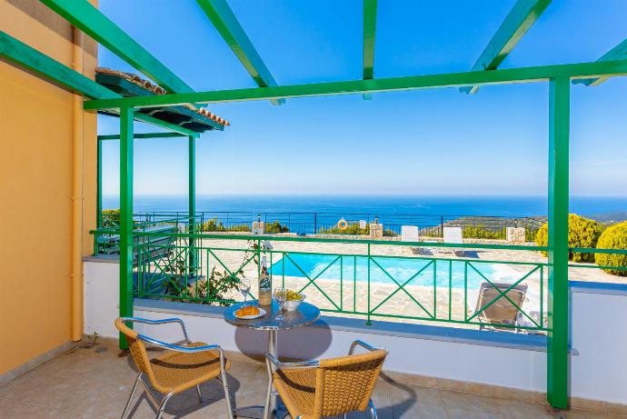 Terrace area with panoramic sea views . - Fiscardo Villas Collection . (Галерея фотографий) }}