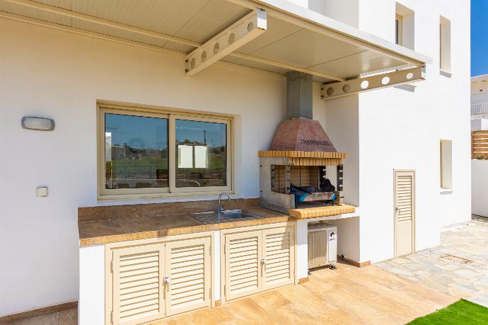 Terrace area with BBQ . - Villa Diana Seaside . (Photo Gallery) }}