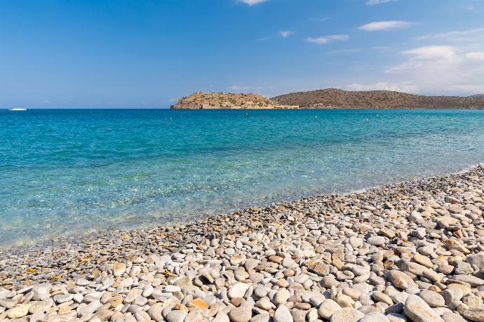 Plaka Beach . - Villa Elounda Plaka . (Photo Gallery) }}