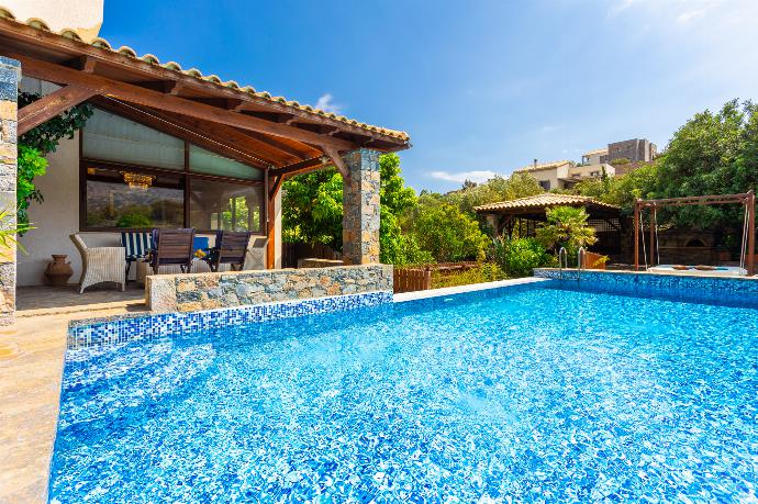 Beautiful villa with private pool, terrace, and garden . - Villa Elounda Blue . (Photo Gallery) }}