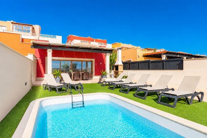 Beautiful villa with private pool and terrace with sea views . - Villa Mariposas Caleta . (Γκαλερί Φωτογραφιών) }}