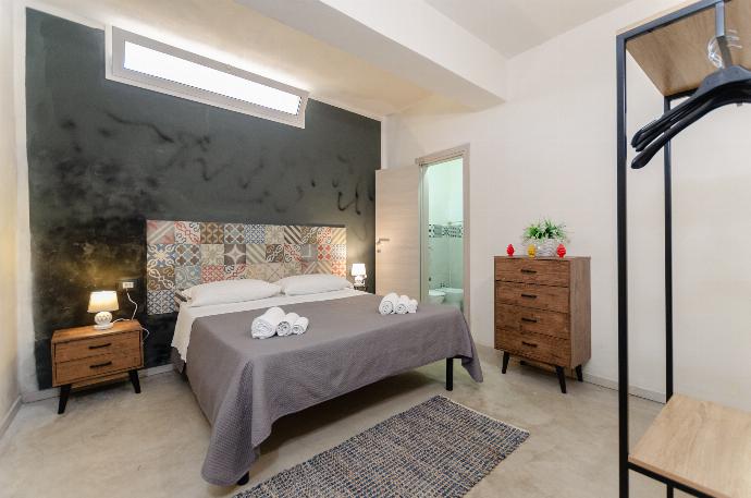 Double bedroom with A/C . - Villa Padima . (Photo Gallery) }}