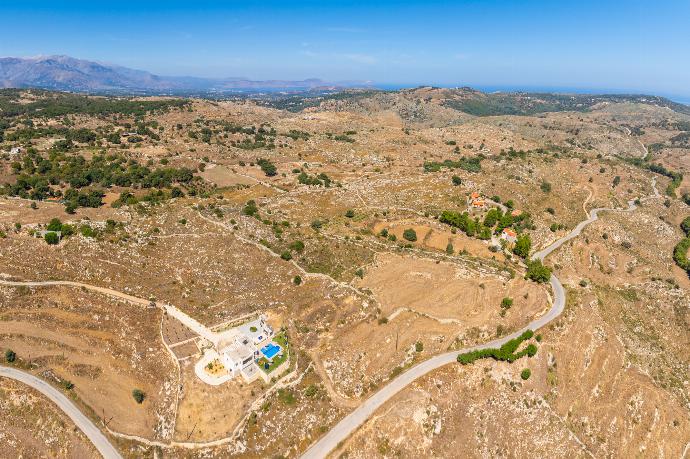Aerial view of Villa Marielia . - Villa Marielia . (Photo Gallery) }}