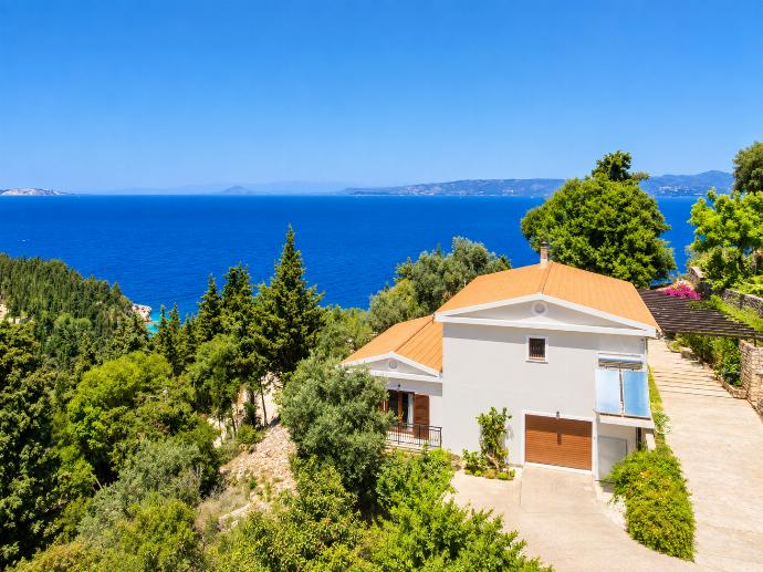 ,Beautiful villa with private pool, terraces, and garden with panoramic sea views . - Villa Ariadne . (Photo Gallery) }}