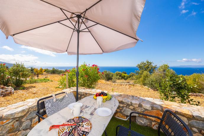 Terrace area with sea views . - Villa Dioni Ena . (Photo Gallery) }}