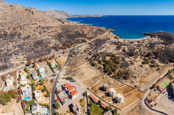 Aerial view showing location of La Casa Di Pietre 2 . - La Casa Di Pietre 2 . (Photo Gallery) }}