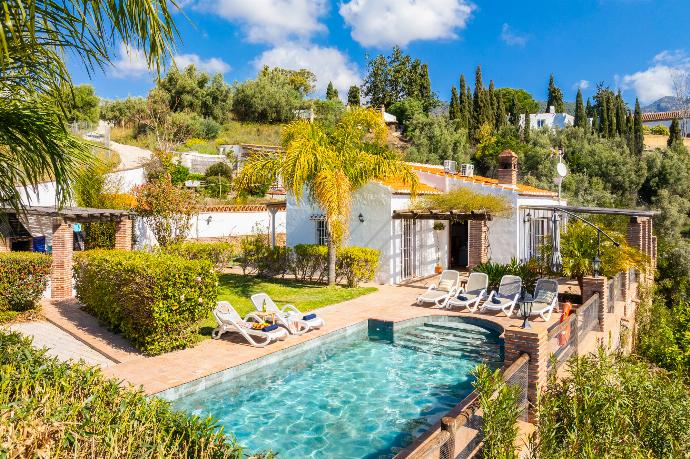 ,Beautiful villa with private pool and terrace . - Villa Los Espejos De Frigiliana . (Photo Gallery) }}