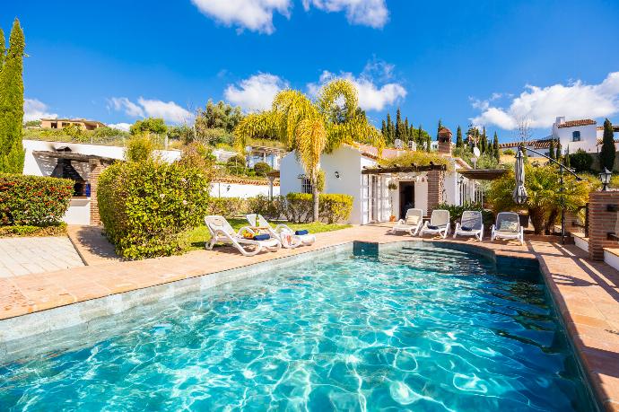 Beautiful villa with private pool and terrace . - Villa Los Espejos De Frigiliana . (Photo Gallery) }}