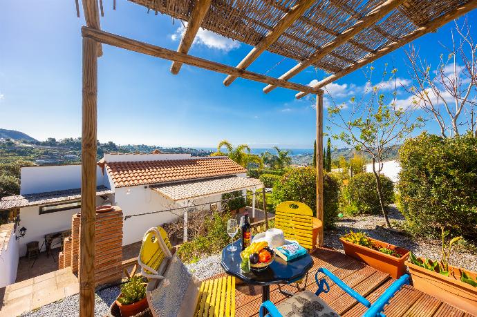 View from annex . - Villa Los Espejos De Frigiliana . (Photo Gallery) }}