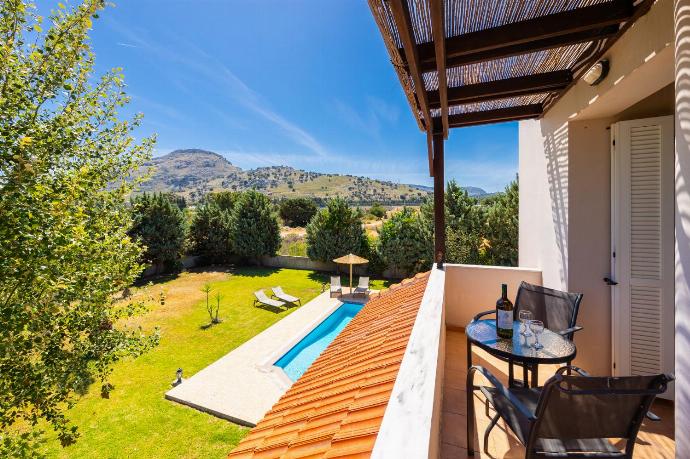Balcony . - Villa Afrodite Classico . (Photo Gallery) }}