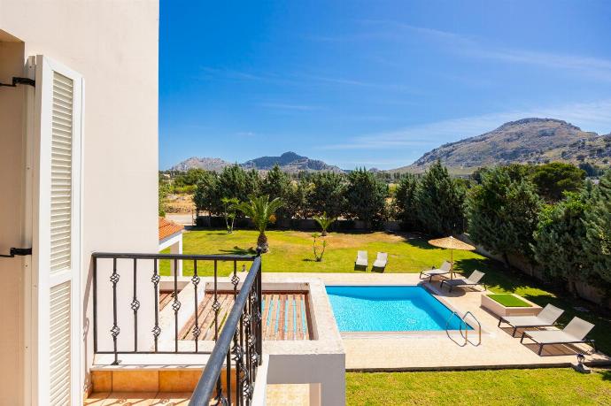 Balcony . - Villa Afrodite Classico . (Photo Gallery) }}