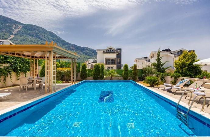 Private pool and terrace . - Villa Premium F . (Photo Gallery) }}