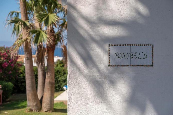 ,Outdoor Villa name . - Villa Binibels . (Photo Gallery) }}