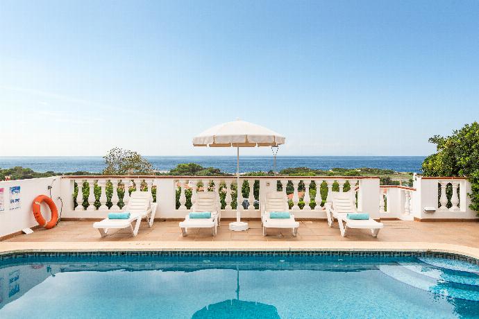 Beautiful view from the outside area . - Villa Catalina . (Photo Gallery) }}