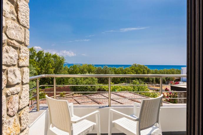 Balcony with sea views . - Villa Ira . (Photo Gallery) }}
