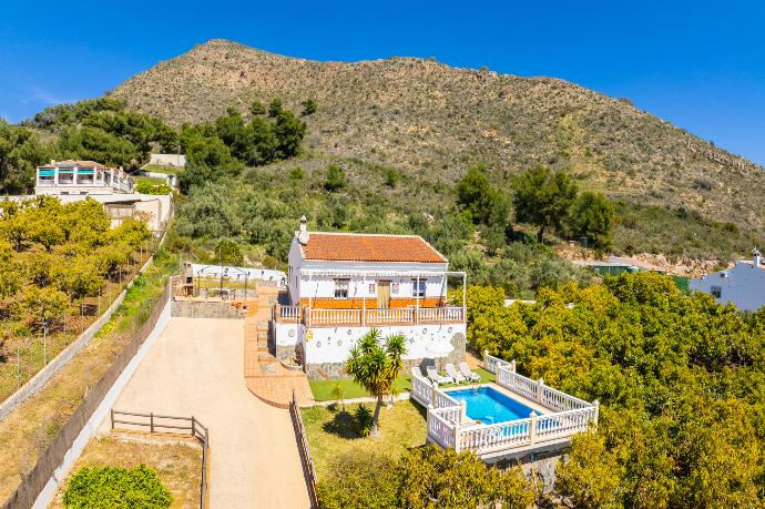 Beautiful villa with private pool and terrace with sea views . - Villa Medina Paloma . (Photo Gallery) }}