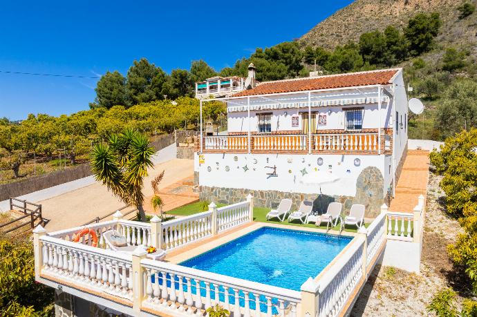 Beautiful villa with private pool and terrace with sea views . - Villa Medina Paloma . (Photo Gallery) }}