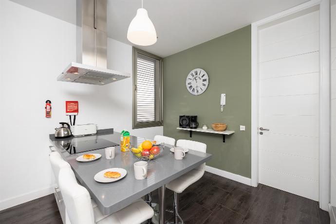 Equipped kitchen with dining area . - Villa Sal Marina . (Photo Gallery) }}