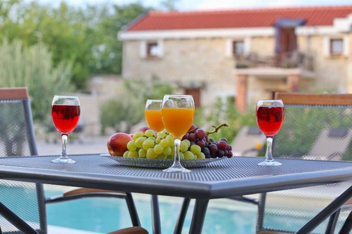 Outdoor area . - Villa Tereza . (Photo Gallery) }}