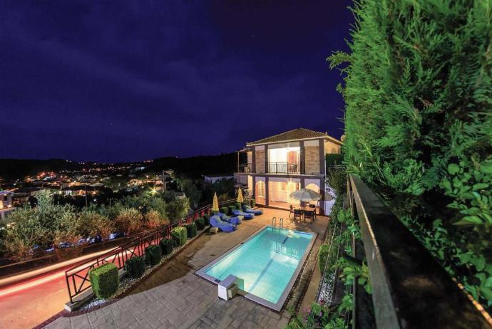 Aerial view of the villa outdoor . - Villa Naisy . (Photo Gallery) }}