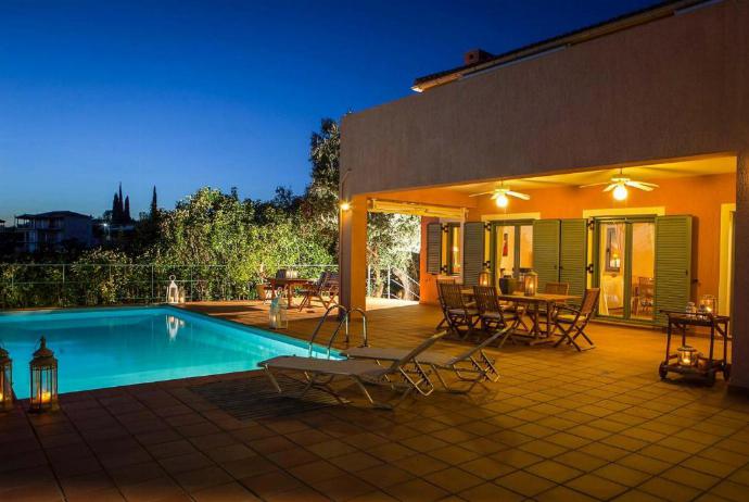 Beautiful villa with private pool . - Villa Ionian Rose . (Photo Gallery) }}