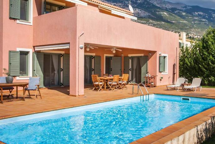 ,Beautiful villa with private pool . - Villa Ionian Rose . (Галерея фотографий) }}