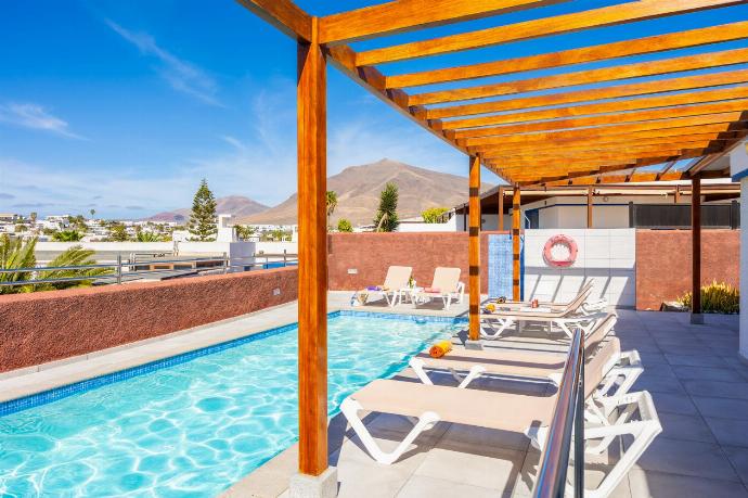 Private pool and terrace . - Villa Beyond . (Photo Gallery) }}