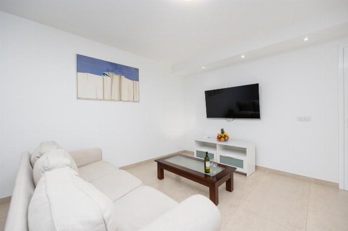 Living area with sofa, kitchenette, pool table, WiFi internet, and satellite TV . - Villa Beyond . (Photo Gallery) }}