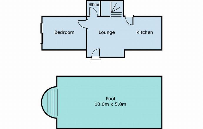 Villa floor plan . - Villa Kostis . (Photo Gallery) }}