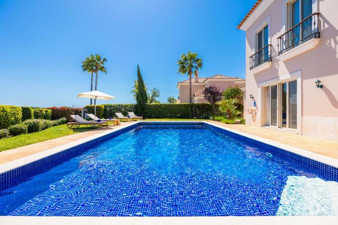 Private pool and terrace . - Villa Monte Rei . (Photo Gallery) }}