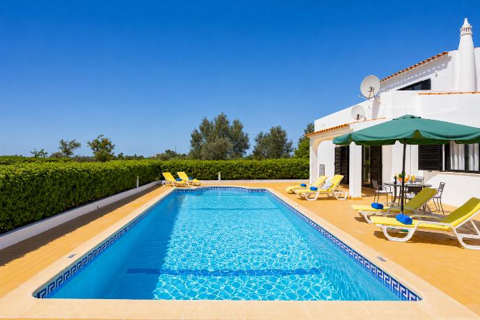Private pool and terrace . - Casa Das Areias . (Photo Gallery) }}