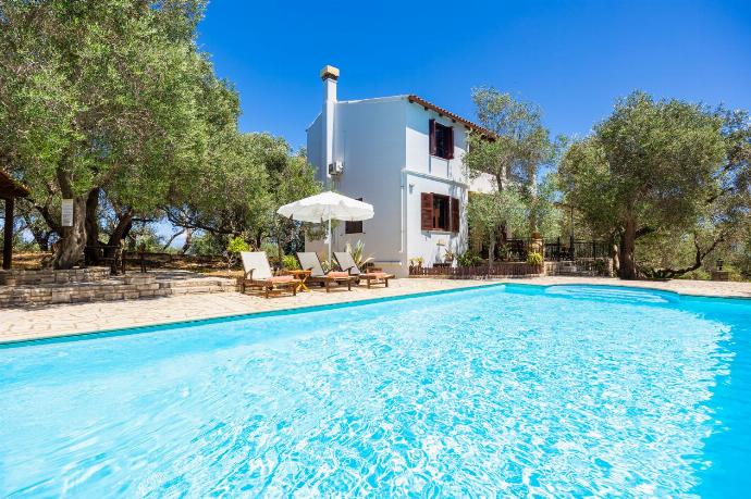 ,Beautiful villa with private pool, terrace, and garden . - Villa Alkyon . (Photo Gallery) }}