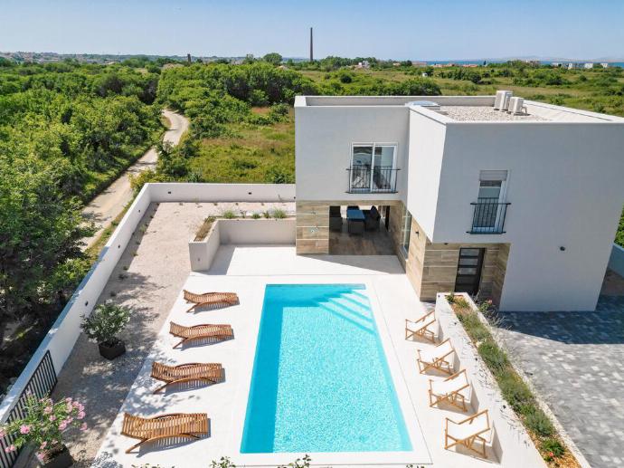 Beautiful villa with private pool and terrace . - Villa Vesna . (Galería de imágenes) }}